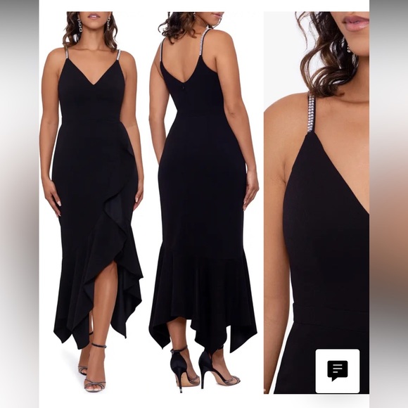 Women’s Xscape White Dress; Rhinestone Strap; White; Size 12; NWT NVR WORN - Picture 1 of 7